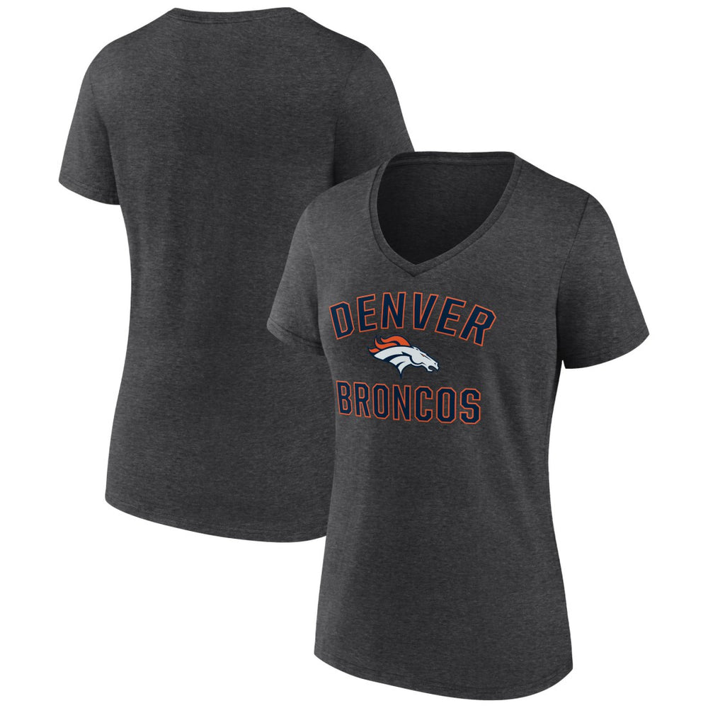 Women's Victory Arch Team V-Neck T-Shirt - Denver Broncos T-shirts