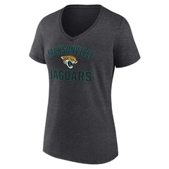 Women's Victory Arch Team V-Neck T-Shirt - Jacksonville Jaguars T-shirts