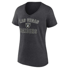 Women's Victory Arch Team V-Neck T-Shirt - Las Vegas Raiders T-shirts