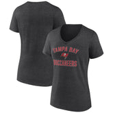 Women's Victory Arch Team V-Neck T-Shirt - Tampa Bay Buccaneers T-shirts