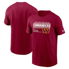 Division Essential T-Shirt - Washington Commanders T-shirts
