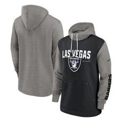 Fashion Color Block Pullover Hoodie - Las Vegas Raiders Hoodies