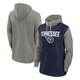 Fashion Color Block Pullover Hoodie - Tennessee Titans Hoodies
