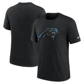 Rewind Logo Tri-Blend T-Shirt - Carolina Panthers T-shirts
