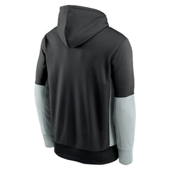 Color Block Fleece Performance Pullover Hoodie - Las Vegas Raiders Hoodies