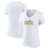Cleveland Cavaliers Women's Wordmark V-Neck T-Shirt sale