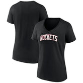 Houston Rockets Women's Alternate Logo V-Neck T-Shirt