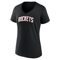 Houston Rockets Women's Alternate Logo V-Neck T-Shirt