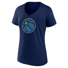 Minnesota Timberwolves Women's Alternate Logo V-Neck T-Shirt