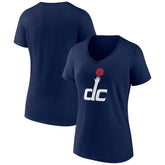 Washington Wizards Women's Alternate Logo V-Neck T-Shirt