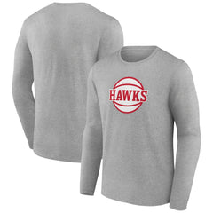 Atlanta Hawks Alternate Logo Long Sleeve T-Shirt