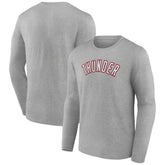 Oklahoma City Thunder Alternate Logo Long Sleeve T-Shirt
