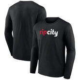 Portland Trail Blazers Alternate Logo Long Sleeve T-Shirt