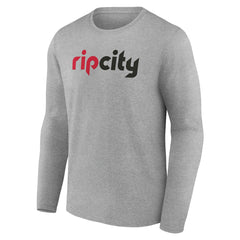 Portland Trail Blazers Alternate Logo Long Sleeve T-Shirt
