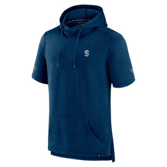 NHL Seattle Kraken Fanatics Authentic Pro Short Sleeve Pullover Hoodie