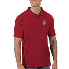 USMNT Antigua Legacy Pique Polo