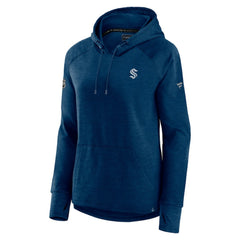 NHL Seattle Kraken Fanatics Women's Authentic Pro Pullover Hoodie