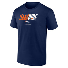 Let's Ride T-Shirt - Denver Broncos T-shirts