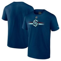 NHL Seattle Kraken Fanatics Authentic Pro Secondary Logo T-Shirt