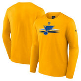 NHL St. Louis Blues Fanatics Authentic Pro Primary Long Sleeve T-Shirt