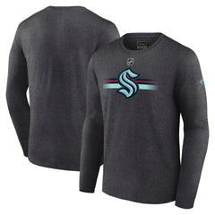 NHL Seattle Kraken Fanatics Authentic Pro Secondary Long Sleeve T-Shirt