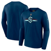 NHL Seattle Kraken Fanatics Authentic Pro Secondary Long Sleeve T-Shirt