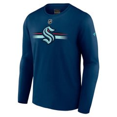 NHL Seattle Kraken Fanatics Authentic Pro Secondary Long Sleeve T-Shirt