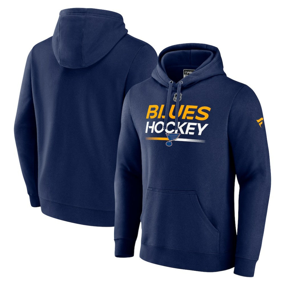NHL St. Louis Blues Fanatics Authentic Pro Pullover Hoodie