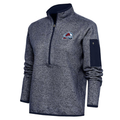 NHL Colorado Avalanche Antigua Women's Team Logo Fortune Quarter-Zip Jacket