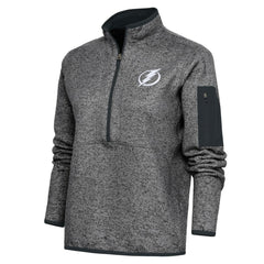 NHL Tampa Bay Lightning Antigua Women's Team Logo Fortune Quarter-Zip Jacket