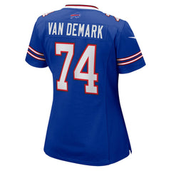 Ryan Van Demark Women's Game Player Jersey - Buffalo Bills Jerseys