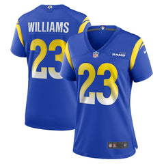 Kyren Williams Women's Game Player Jersey - Los Angeles Rams Jerseys