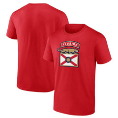 NHL Florida Panthers Shoulder Patch Logo T-Shirt