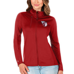 Red Cleveland Guardians Antigua Women's Generation Full-Zip Jacket