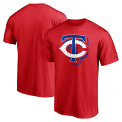 Red Minnesota Twins Red White and Team T-Shirt