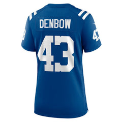 Trevor Denbow Women's Game Player Jersey - Indianapolis Colts Jerseys