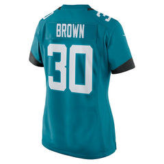 Montaric Brown Women's Game Player Jersey - Jacksonville Jaguars Jerseys