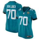 Cole Van Lanen Women's Game Player Jersey - Jacksonville Jaguars Jerseys