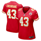 Jack Cochrane Women's Game Player Jersey - Kansas City Chiefs Jerseys