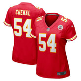 Leo Chenal Women's Game Player Jersey - Kansas City Chiefs Jerseys