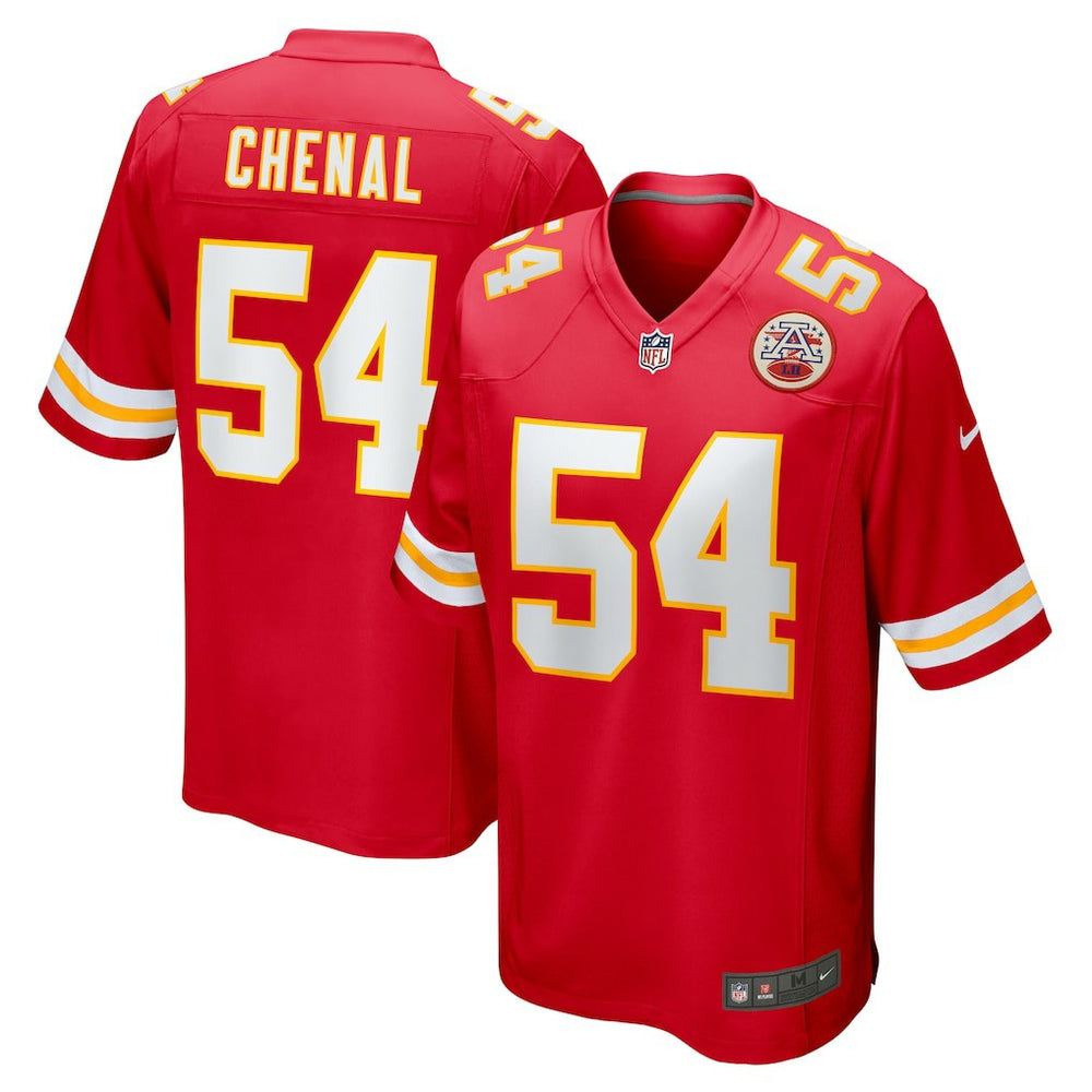 Leo Chenal Game Player Jersey - Kansas City Chiefs Jerseys