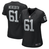 Jordan Meredith Women's Game Player Jersey - Las Vegas Raiders Jerseys
