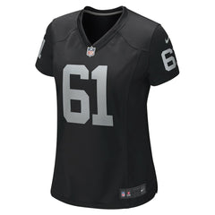 Jordan Meredith Women's Game Player Jersey - Las Vegas Raiders Jerseys