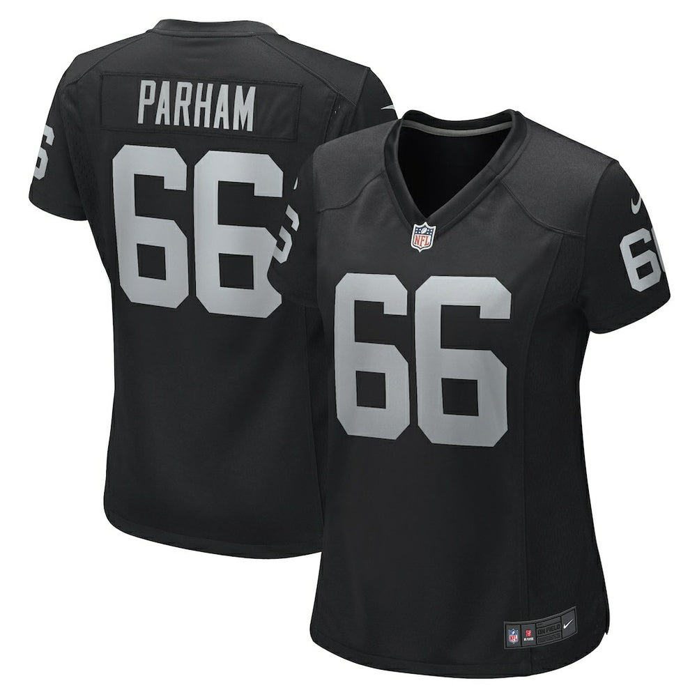 Dylan Parham Women's Game Player Jersey - Las Vegas Raiders Jerseys