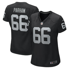 Dylan Parham Women's Game Player Jersey - Las Vegas Raiders Jerseys