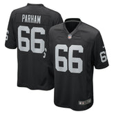 Dylan Parham Game Player Jersey - Las Vegas Raiders Jerseys
