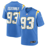 Otito Ogbonnia Game Player Jersey - Los Angeles Chargers Jerseys