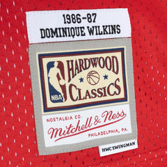 Mitchell & Ness Dominique Wilkins Atlanta Hawks Hardwood Classics 1986/87 Split Swingman Jersey