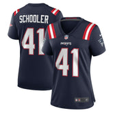 Brenden Schooler Women's Game Jersey - New England Patriots Jerseys