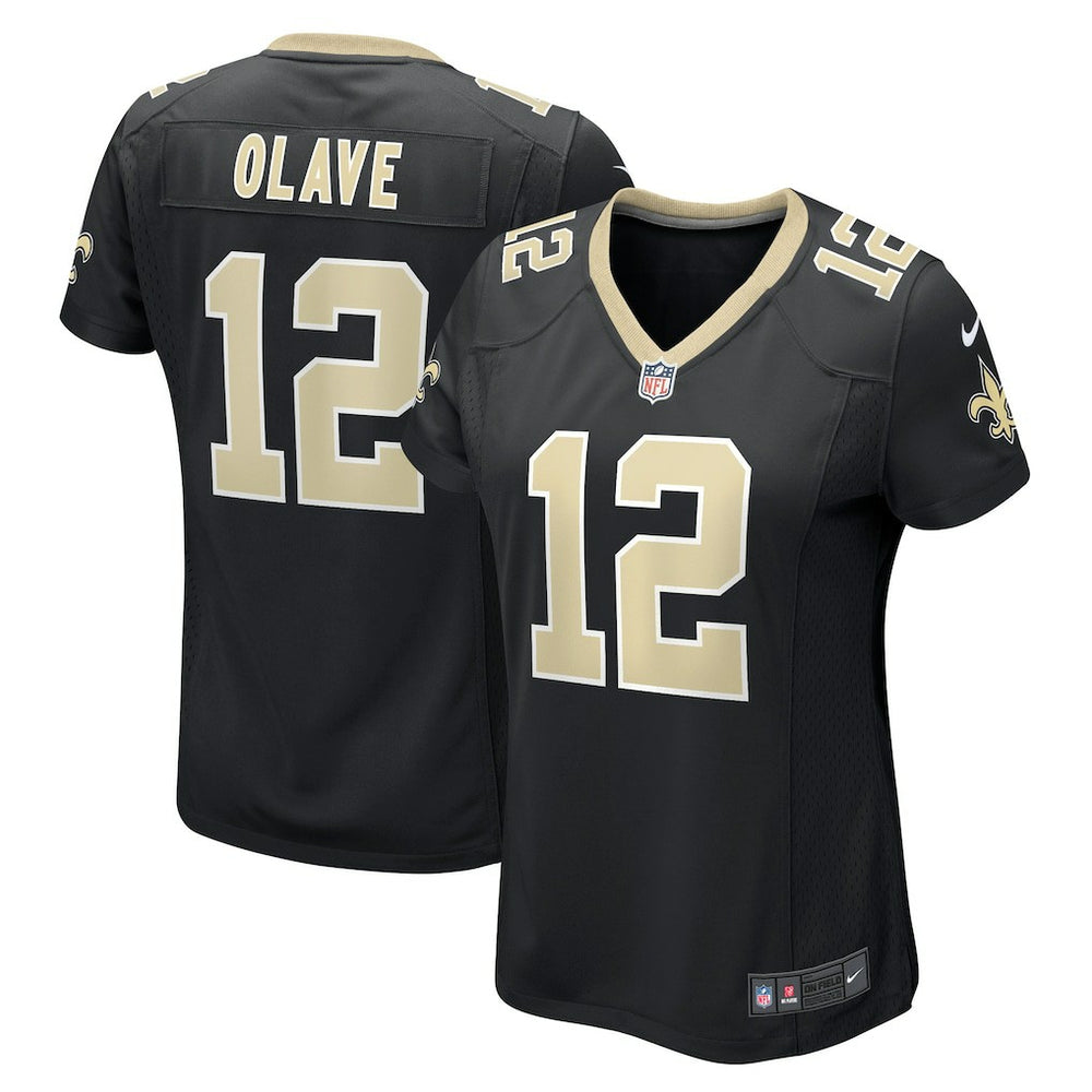 Chris Olave Women's Game Player Jersey - New Orleans Saints Jerseys